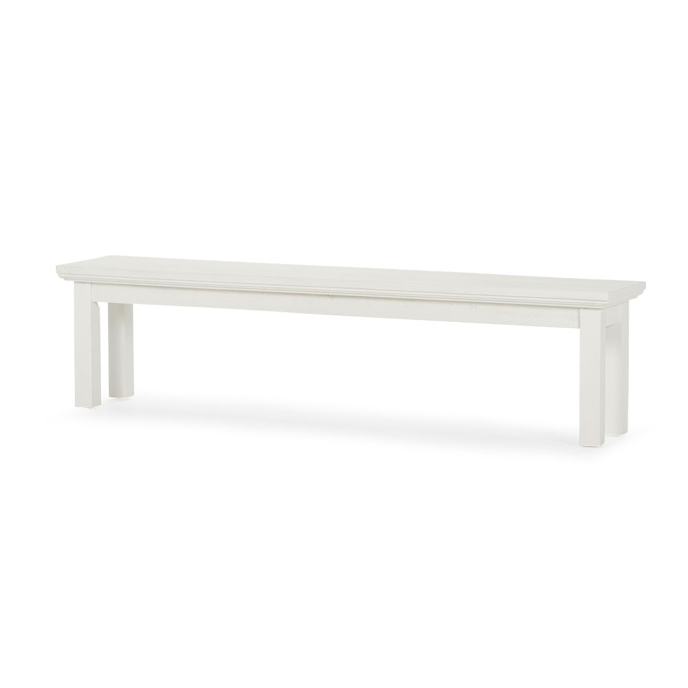 Melve Bench Seat - W180, White