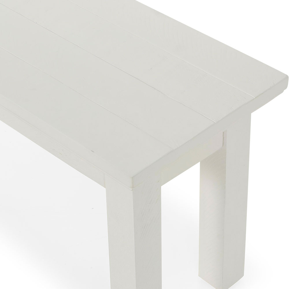 Melve Bench Seat - W180, White