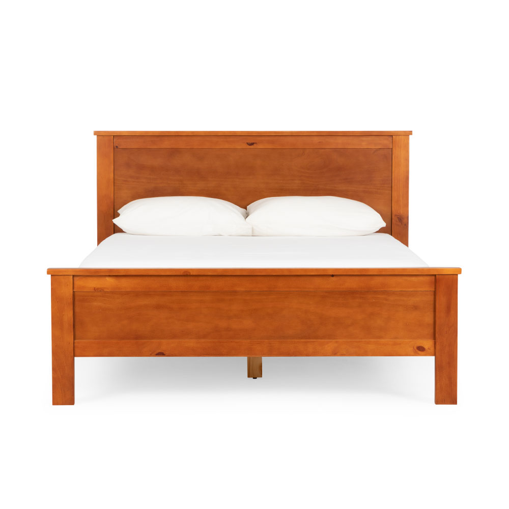 Miller Double Bed Frame, Light