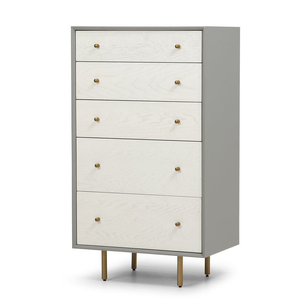 Jolie 5 Drawer Tallboy