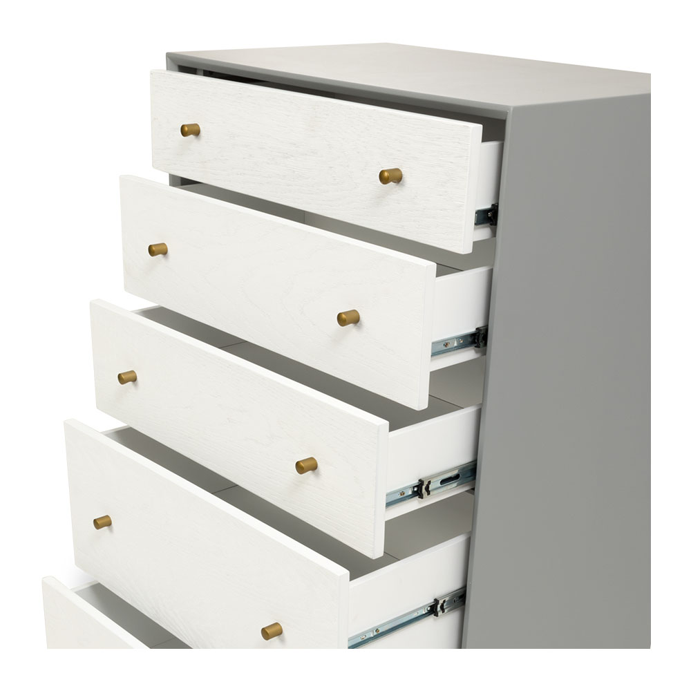 Jolie 5 Drawer Tallboy