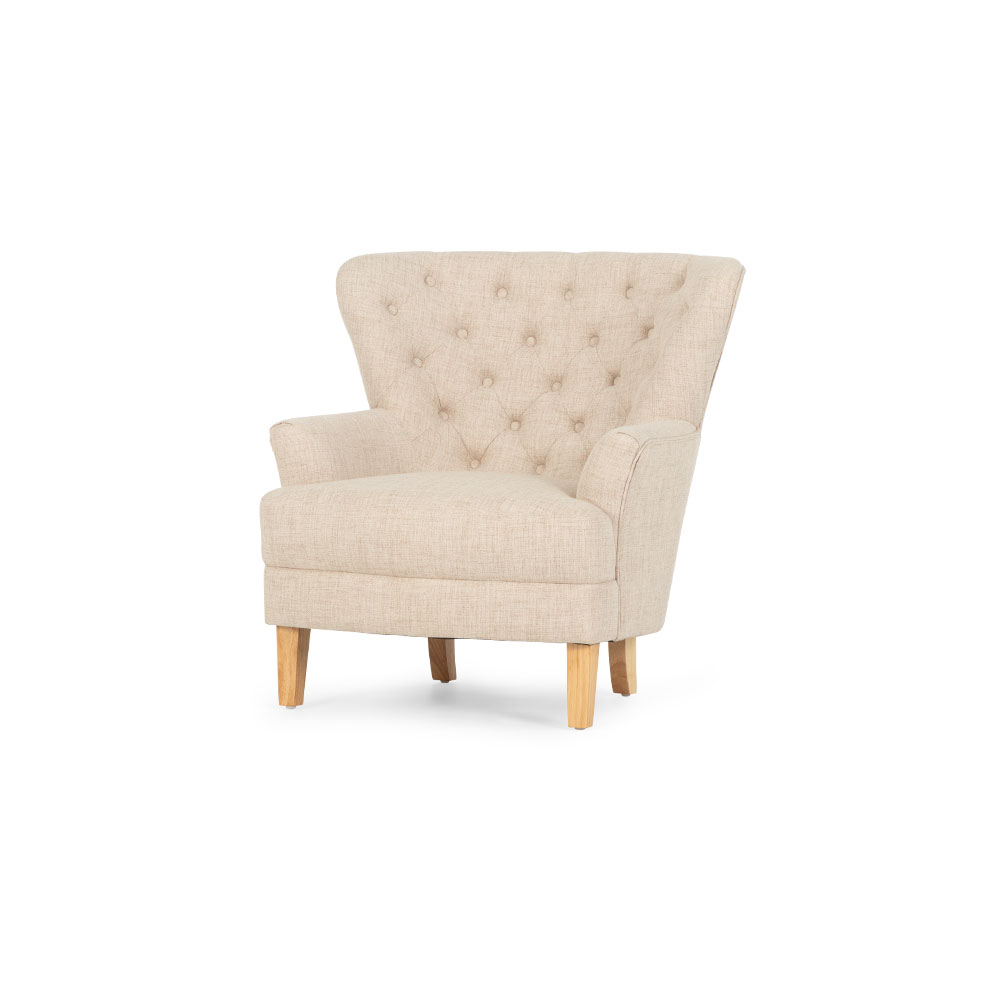 Nera Arm Chair, Beige