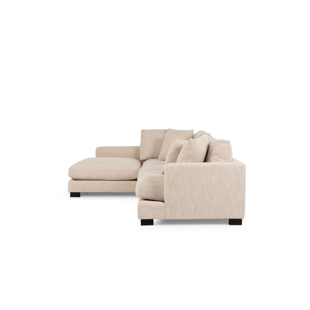 Oakley Chaise Sofa, Oatmeal