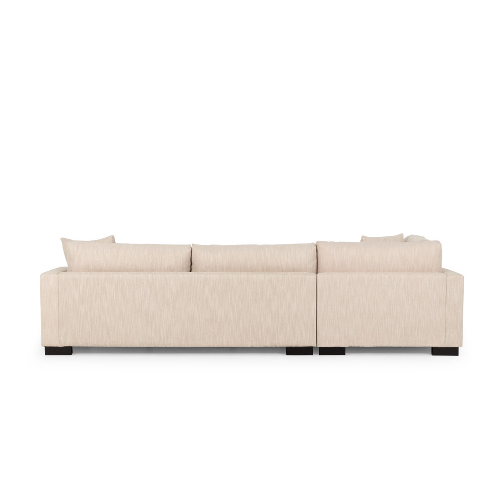 Oakley Chaise Sofa, Oatmeal