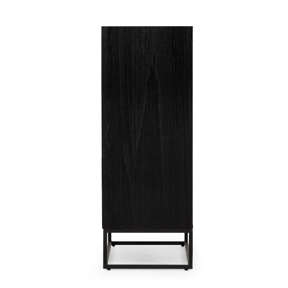 Oslo 4 Drawer Tallboy, Dark