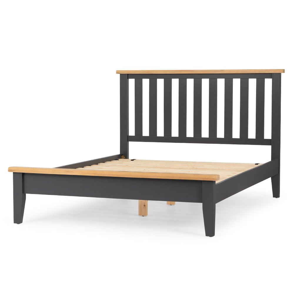 Parklane Queen Bed Frame, Charcoal