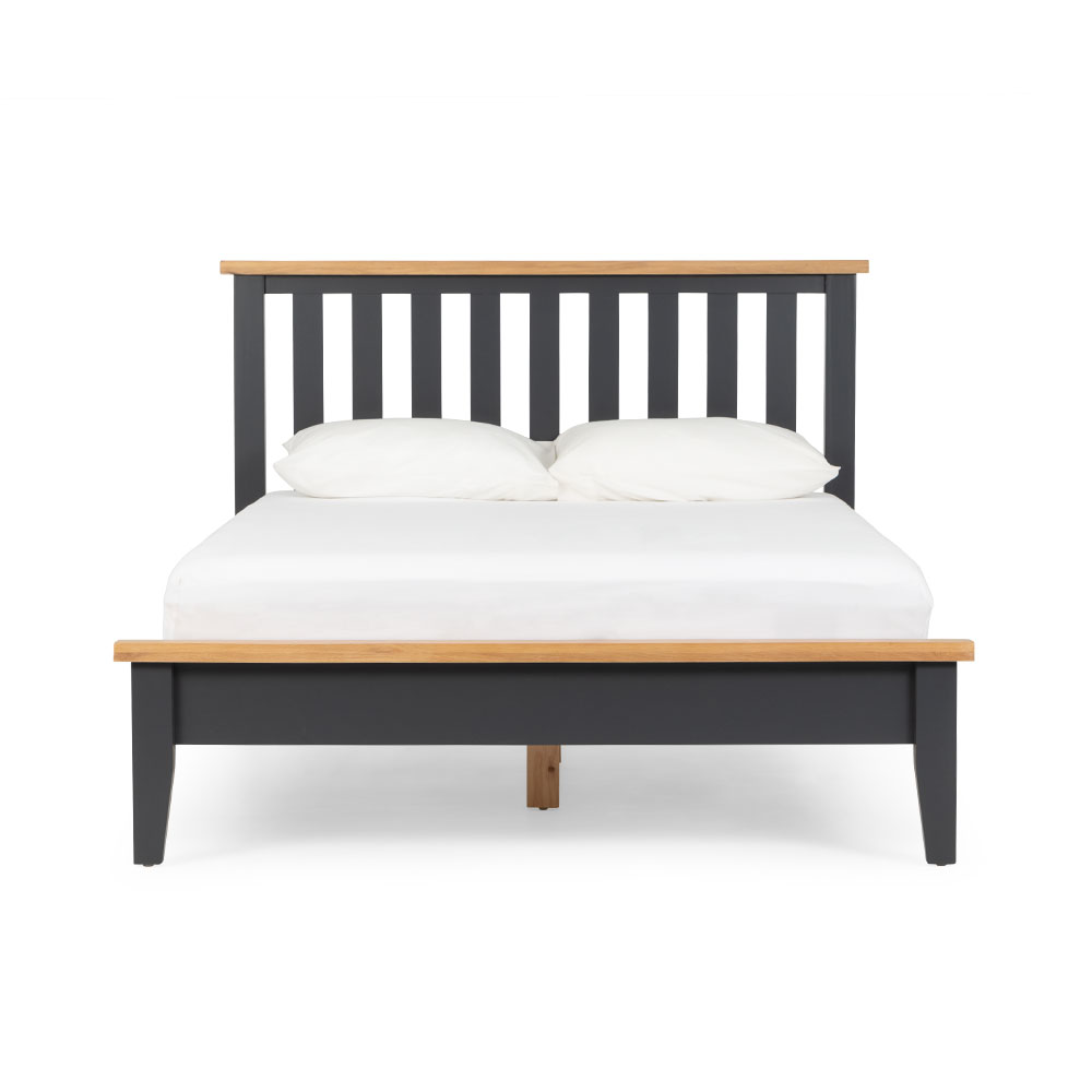 Parklane Queen Bed Frame, Charcoal