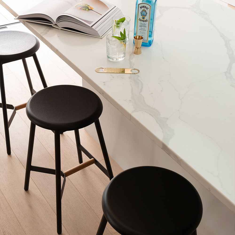 Perry Barstool, Black