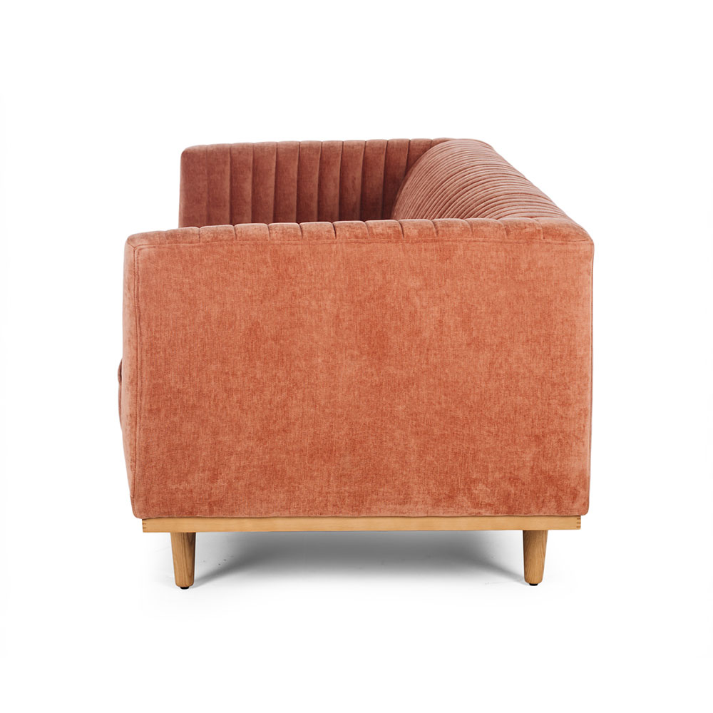 Madison 3 Seater Sofa, Amber Rose