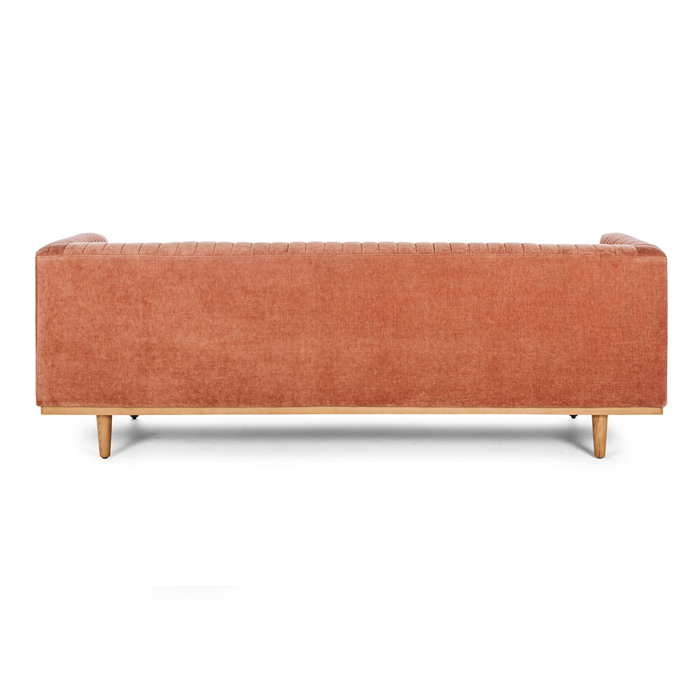 Madison 3 Seater Sofa, Amber Rose