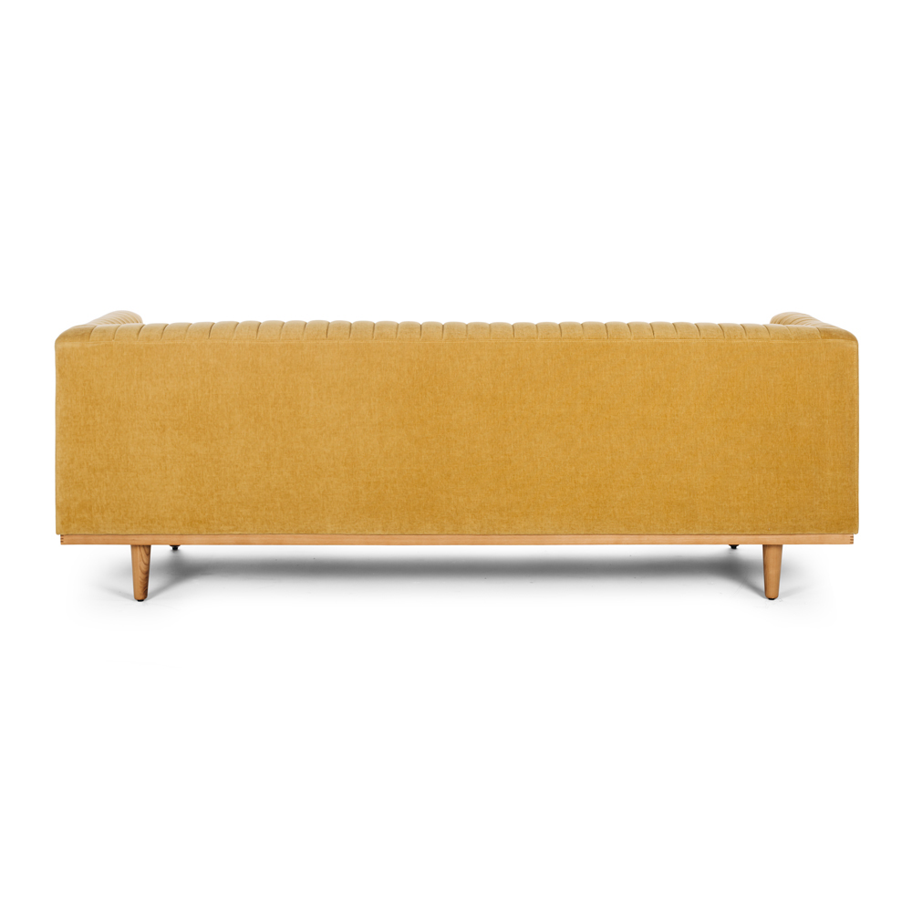 Madison 3 Seater Sofa, Honey Gold