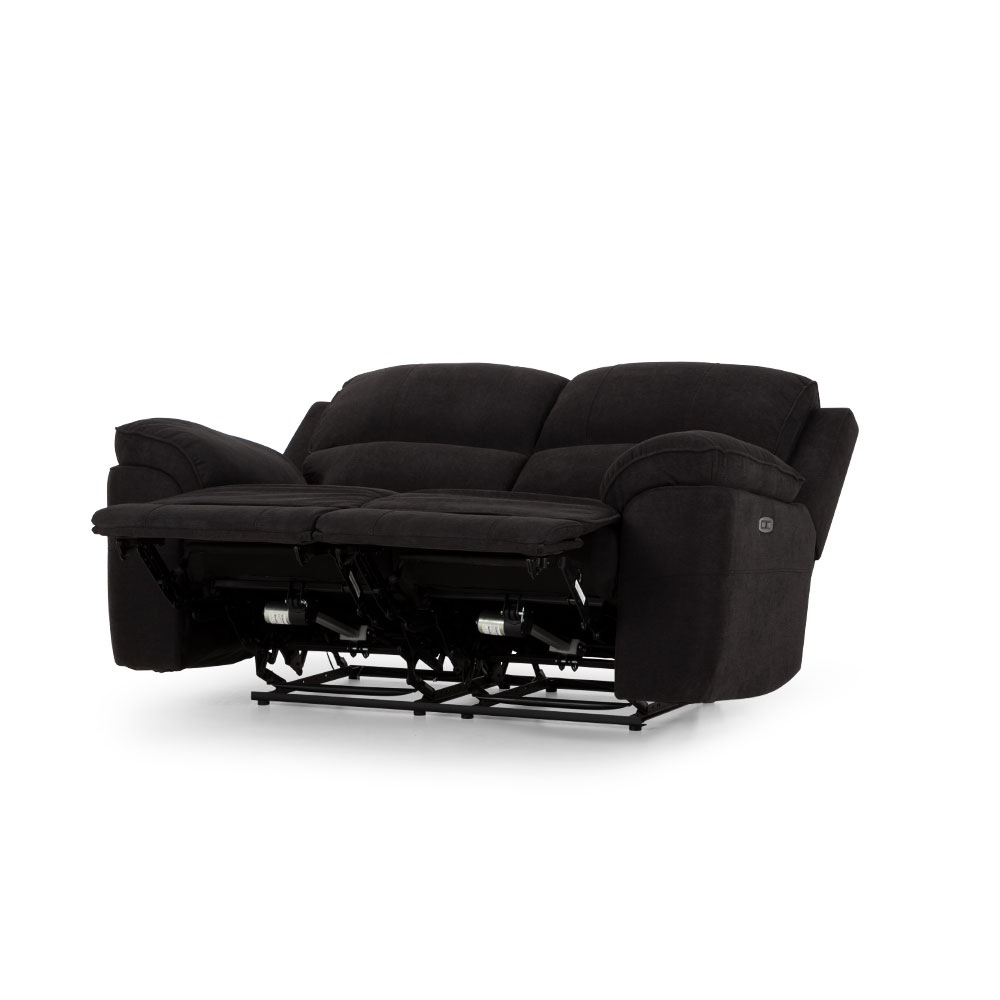 Reese 2 Seater Electric Recliner, Midnight