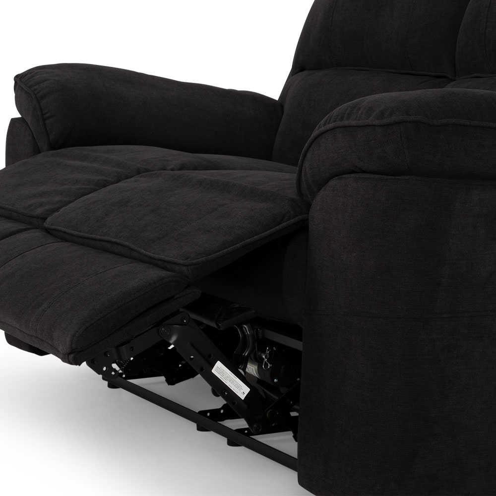 Reese 2 Seater Electric Recliner, Midnight