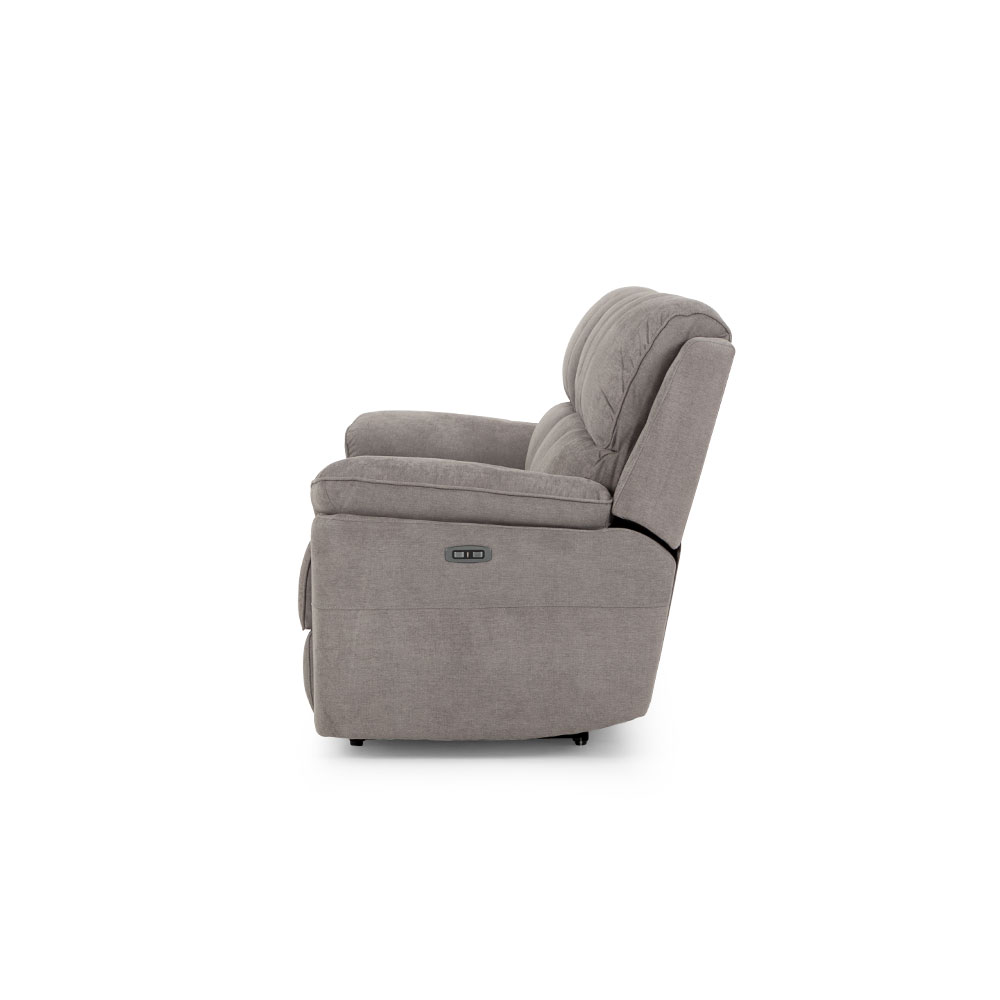 Reese 3 Seater Electric Recliner, Storm