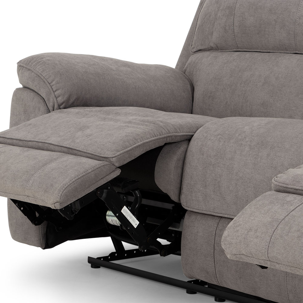 Reese 3 Seater Electric Recliner, Storm