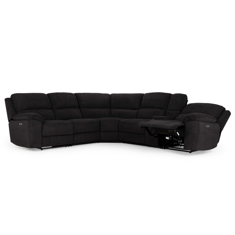 Reese Electric Recliner Corner Suite, Midnight