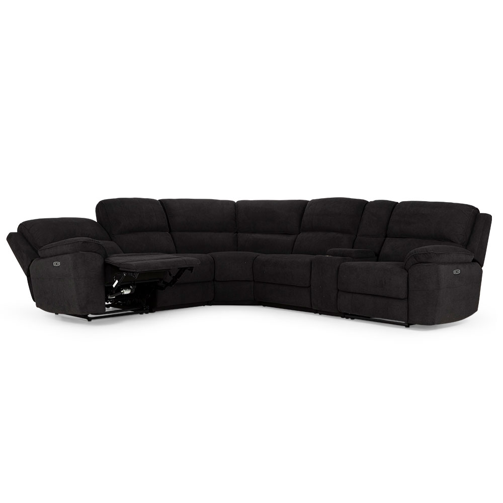 Reese Electric Recliner Corner Suite, Midnight