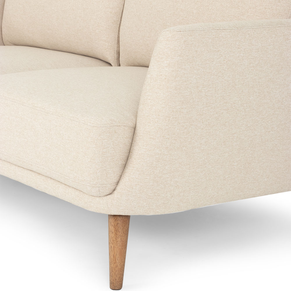 Turin 2 Seater Sofa, Wheat