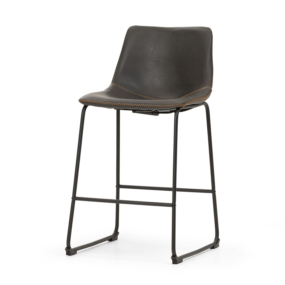 Vintage Barstool, Grey