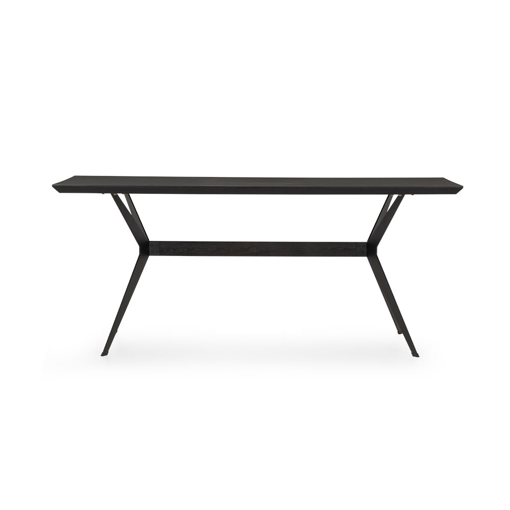 Viva Dining Table - W180, Black