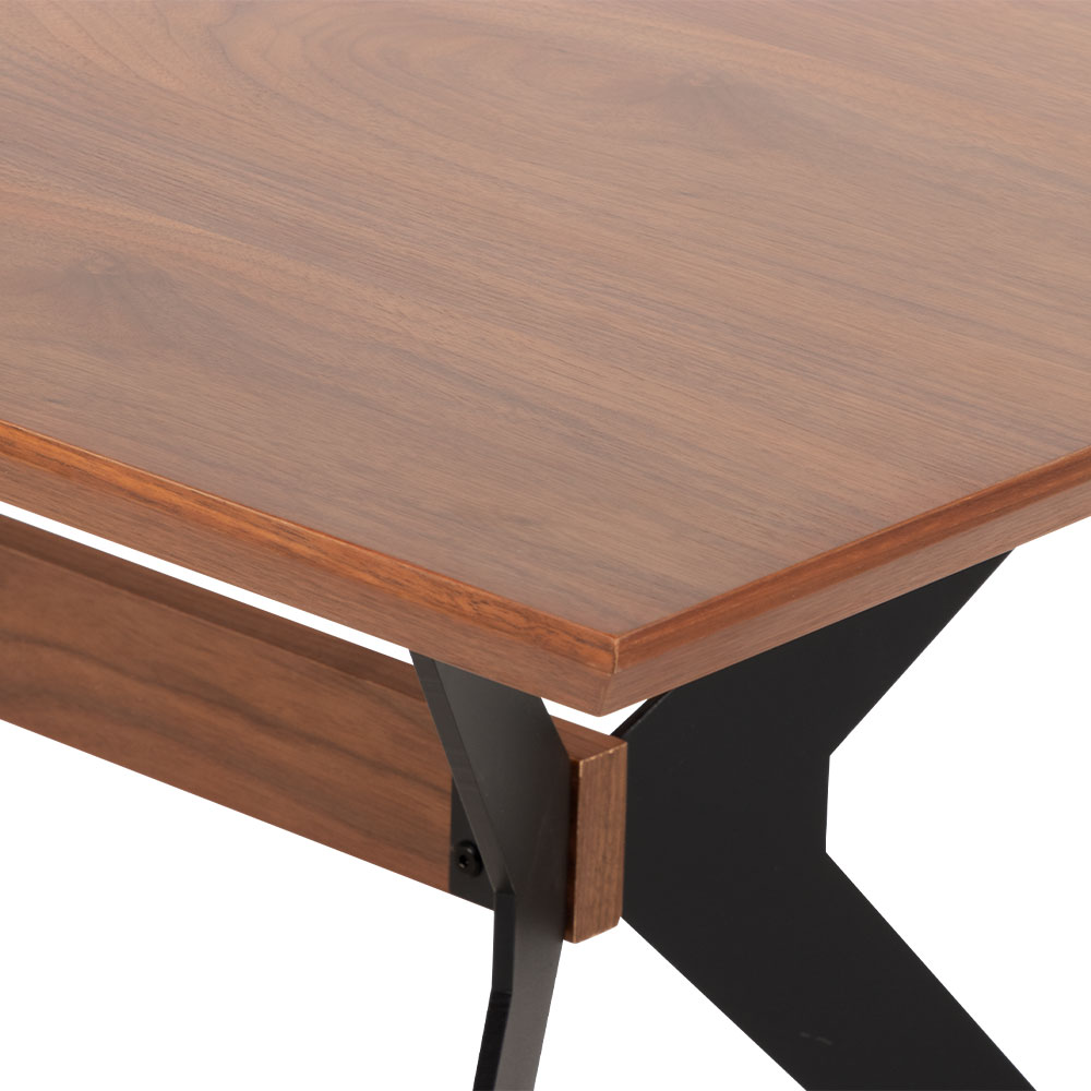 Viva Dining Table - W180, Walnut