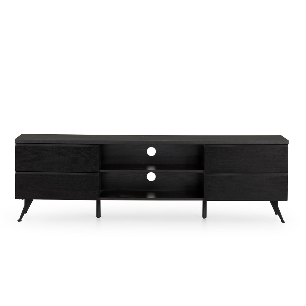 Viva Entertainment Unit - W180, Black