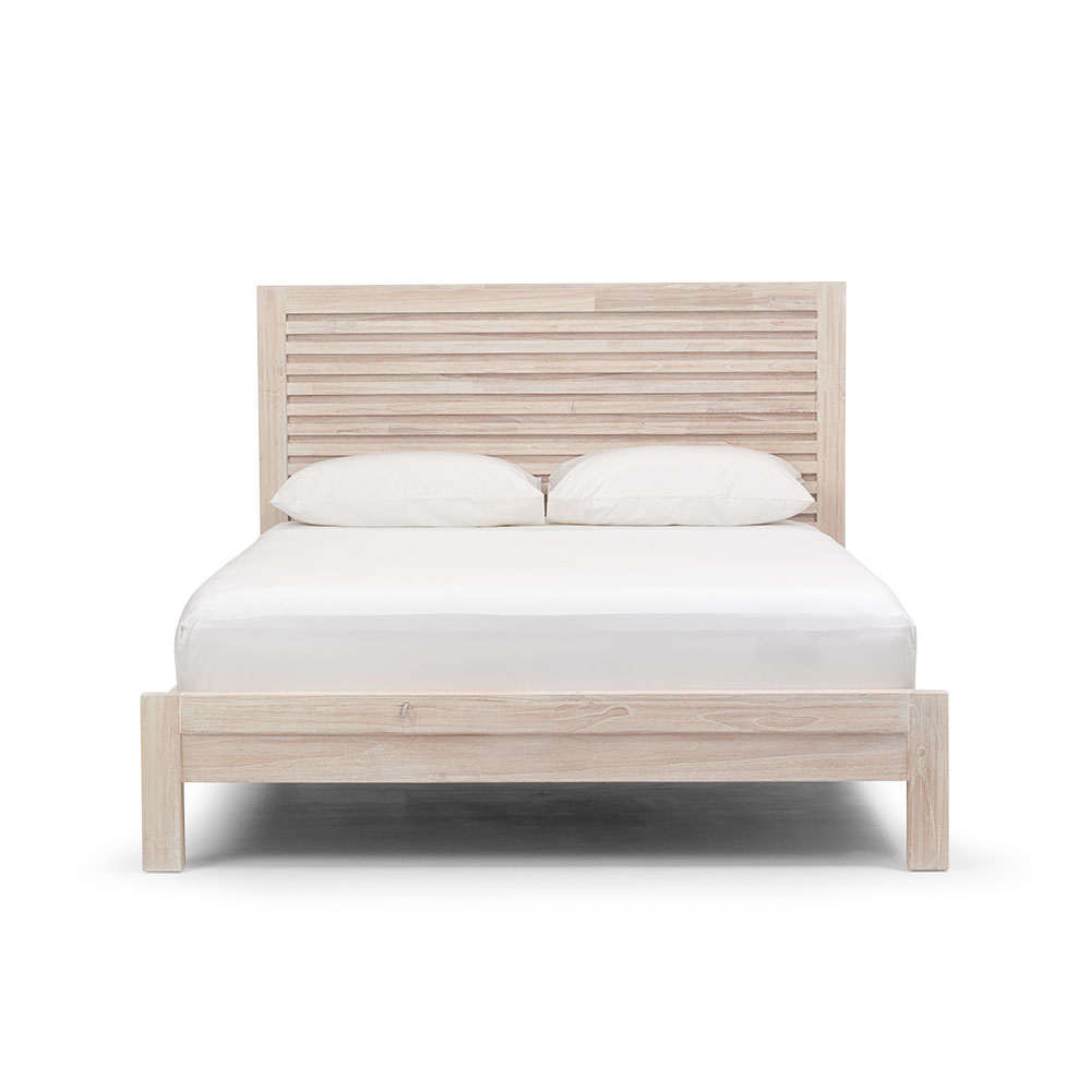 Haven Queen Bed Frame, White