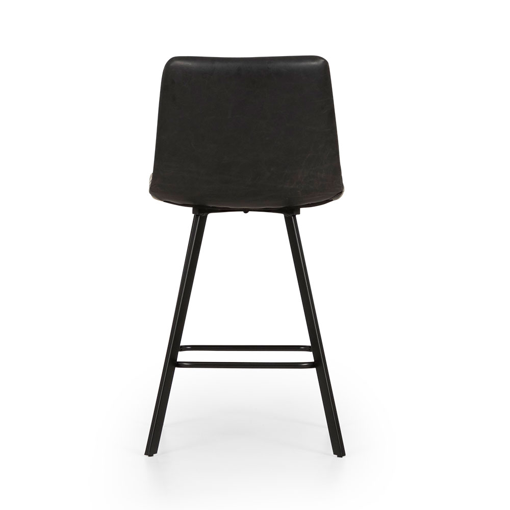 Watson PU Barstool, Black