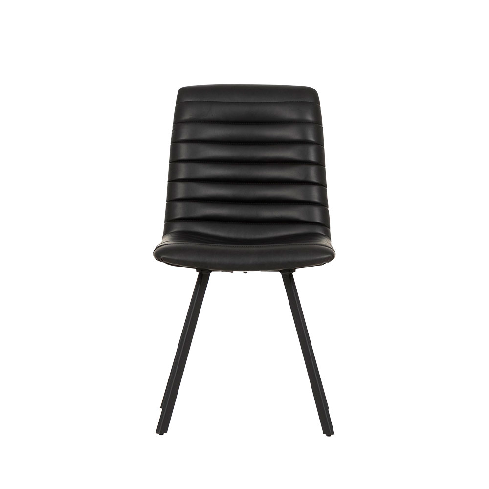 Watson PU Dining Chair, Black