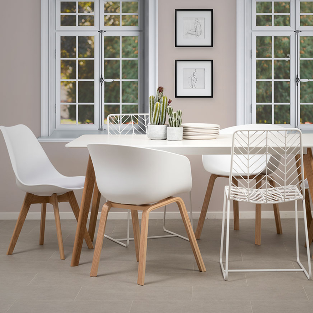 Zen Dining Chair, White